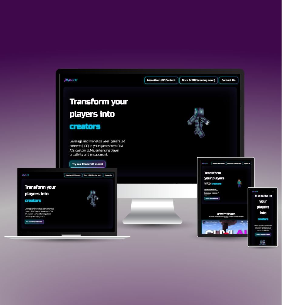 Clivi AI Gaming Platform